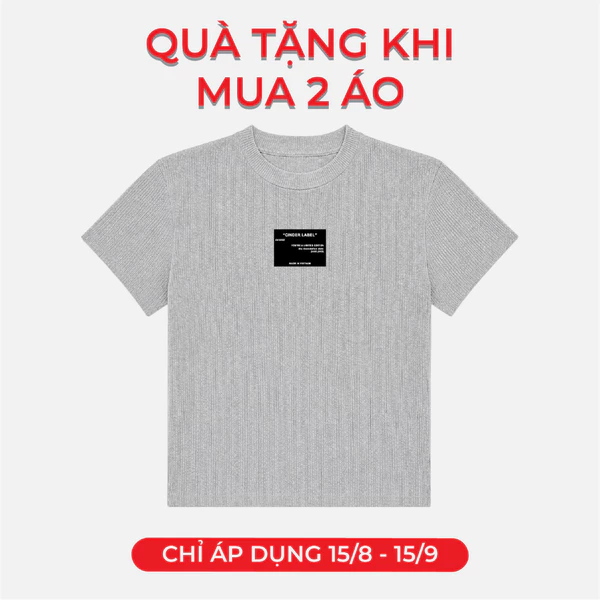 Áo Thun Baby Tee CINDER Local Brand Chính Hãng