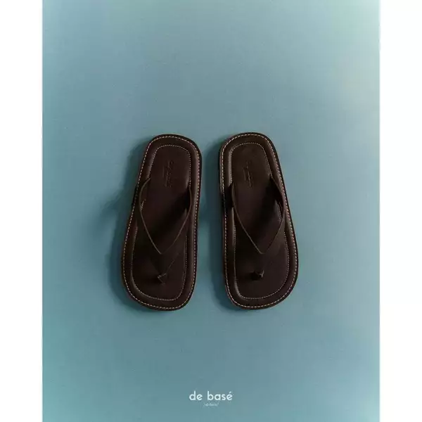 basé THONG SANDALS 01 - Dép Da Nappa Xỏ Ngón - de basé