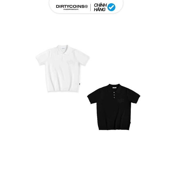 Áo Thun DirtyCoins Knit Polo Rope Embroidery