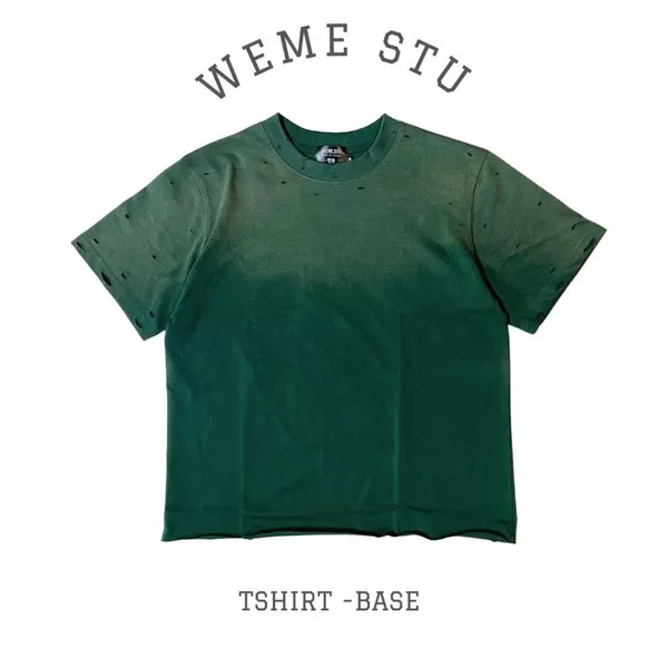 Áo thun unisex custom Weme Base form rộng oversize cá tính cho nam nữ