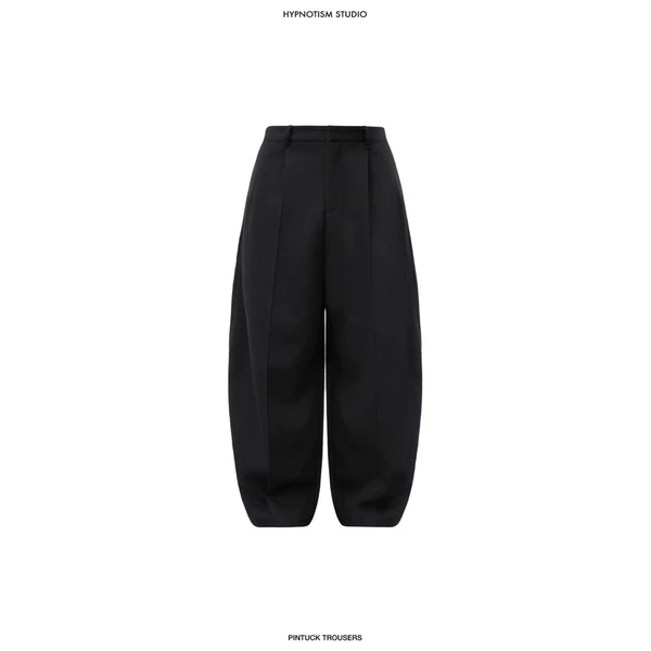 Hypnotism Pintuck Trousers Quần nỉ da cá chiết ly nổi (Hoả tốc)
