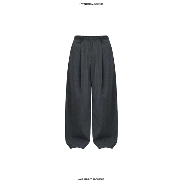 Hypnotism Axis Striped Pants Quần tây thiết kế sọc dọc hai ly trước form Relaxed Fit (Hỏa tốc)