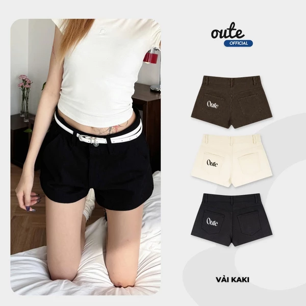 Quần Short Kaki Dáng Ngắn Urban Mini Shorts / Unisex Local Brand