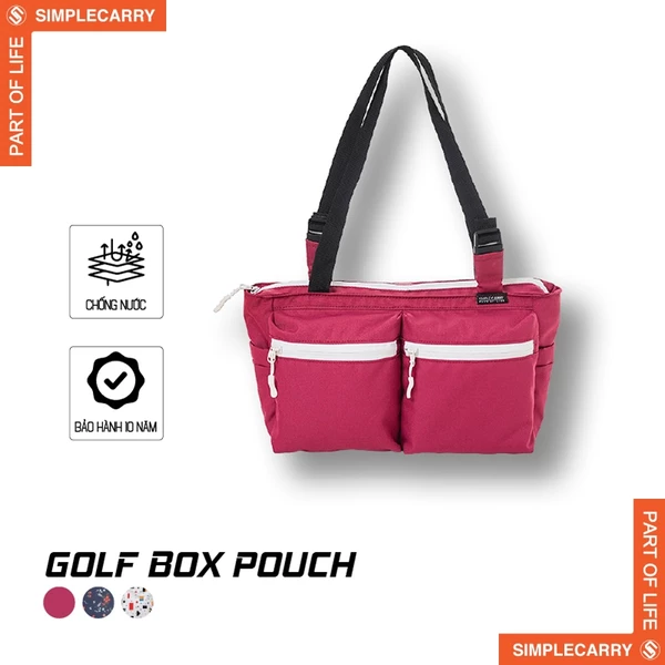 Túi Cầm Tay  SimpleCarry Golf M-Tote Mang Vai Phụ Kiện Thể Thao