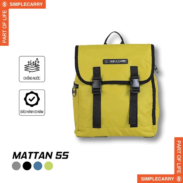 Balo SimpleCarry Mattan 5S màu Wildlime