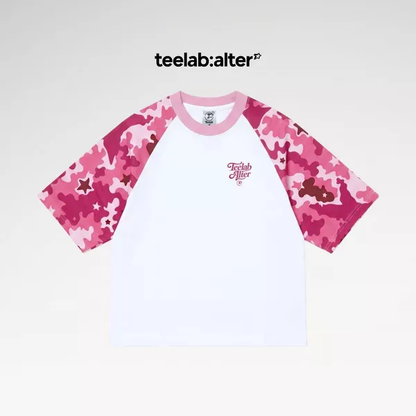 Áo Thun Baby Tee Teelab Alter Relaxed Cotton Baby Camo Tee TS421