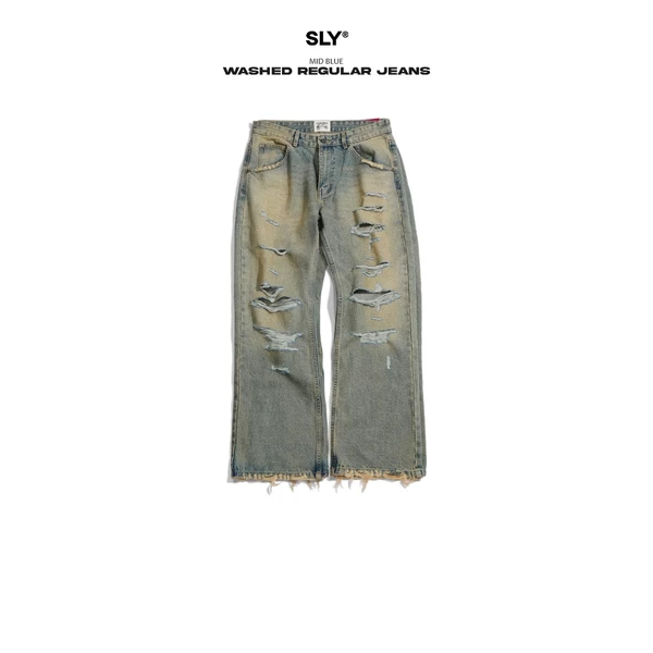 Quần Jeans SLY Regular Mid Blue