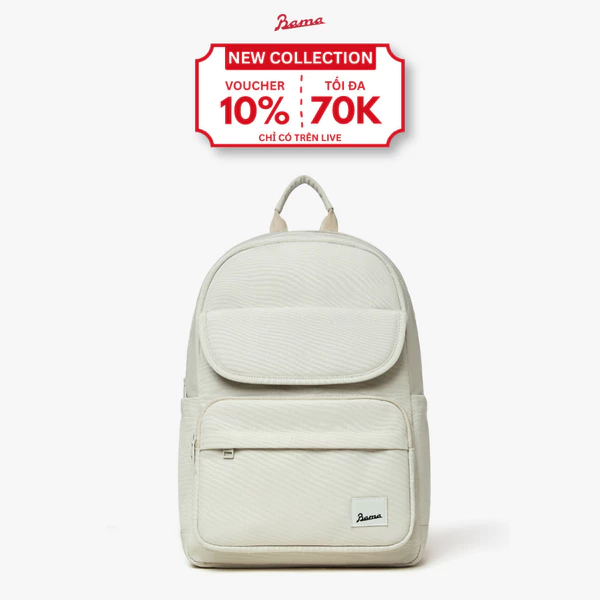 Balo Nam Nữ Đi Học BAMA FLAP Backpack Cặp Đi Làm Chống Nước Du Lịch Nhiều Ngăn Đựng Laptop 15 inch