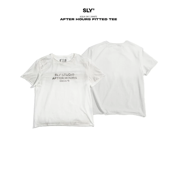 Áo thun SLY Fitted Tee After Hours White