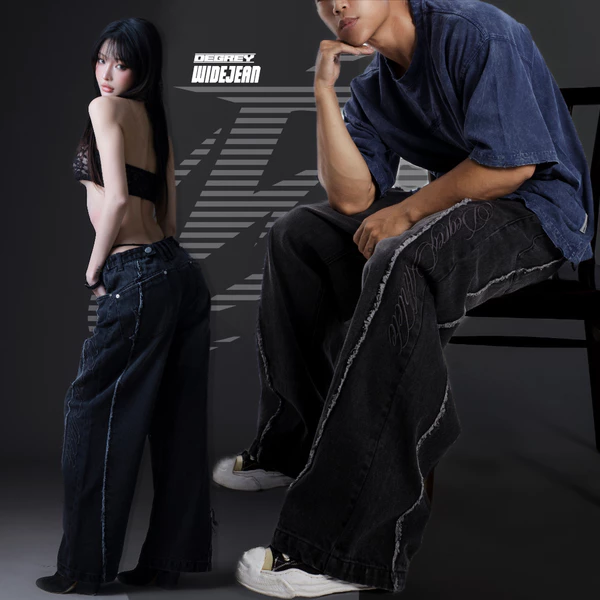 Quần Jean Degrey Wide Leg Athlete - WIDEJEAN