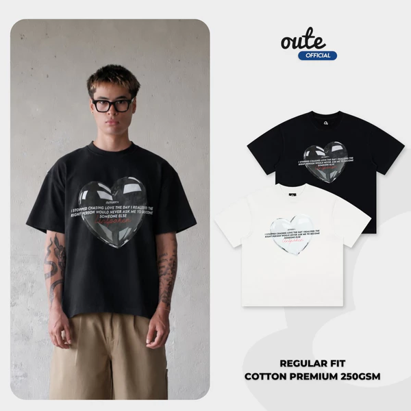 Áo Thun Form Regular Fit Outerity Unspoken Premium Cotton 250gsm Unisex Nam Nữ Localbrand