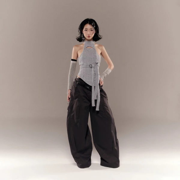 MURPHY PANTS (BLACK) BunnyHill SSSB31a