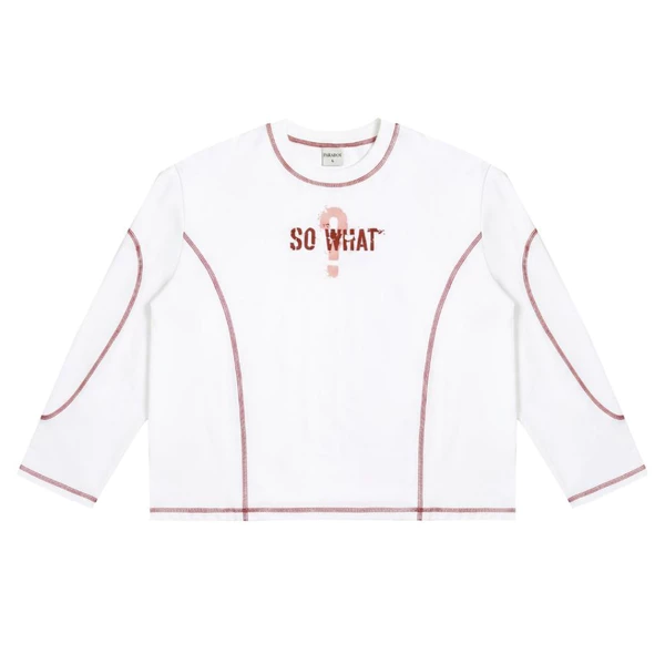 Áo thun form Oversized UNRESOLVED LONGSLEEVE Cotton PARADOX AT6P0607