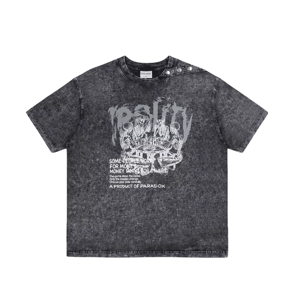 Áo thun form Oversized REALITY TEE Cotton PARADOX AT6P0505