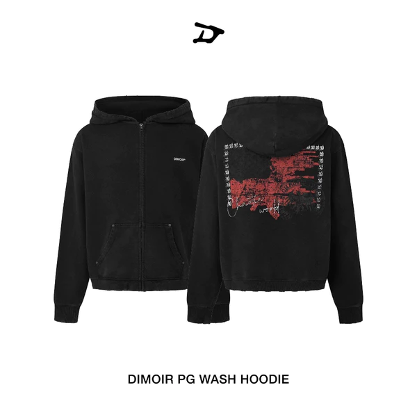 Áo khoác DIMOIR PG màu Wash ĐEN