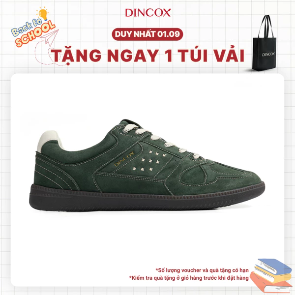 [NEW ARRIVAL] Giày Sneaker Nam Nữ Da Suede Cao Cấp Dincox Shoes DC50 WEED