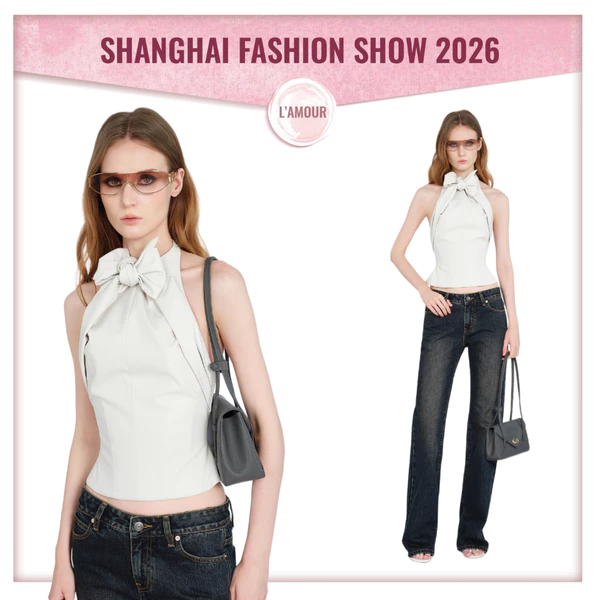 [MỞ BÁN] LSOUL Áo Halter Cổ Phối Nơ Bản Lớn Thanh Lịch Zee Top A26072920