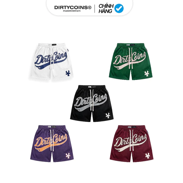 Quần Ngắn DirtyCoins Dico Script Mesh