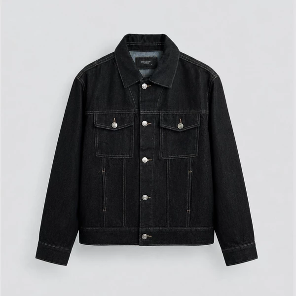 Áo khoác nam ROWAY chất liệu denim cao cấp | Áo khoác denim ver3