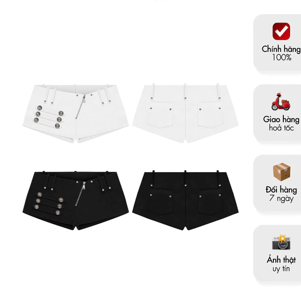 [HÀNG MỚI VỀ] Quần short kaki chất co giãn tôn dáng NINI - 𝐊𝐈𝐋𝐋 𝐒𝐘𝐒𝐓𝐄𝐌