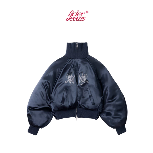 LIDER Jeans | Áo Khoác Lụa Satin Unisex Dáng Bomber LIDER FOR FUN BOMBER JACKET