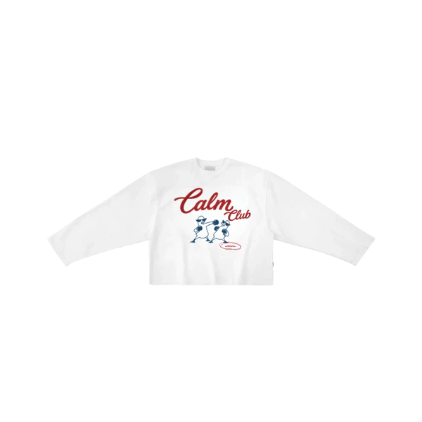 Áo Thun Tay Dài Long Sleeve Boxy "Calm" 250gsm Form Rộng Cổ Tròn Unisex Nam Nữ Basic TRANGCALM02