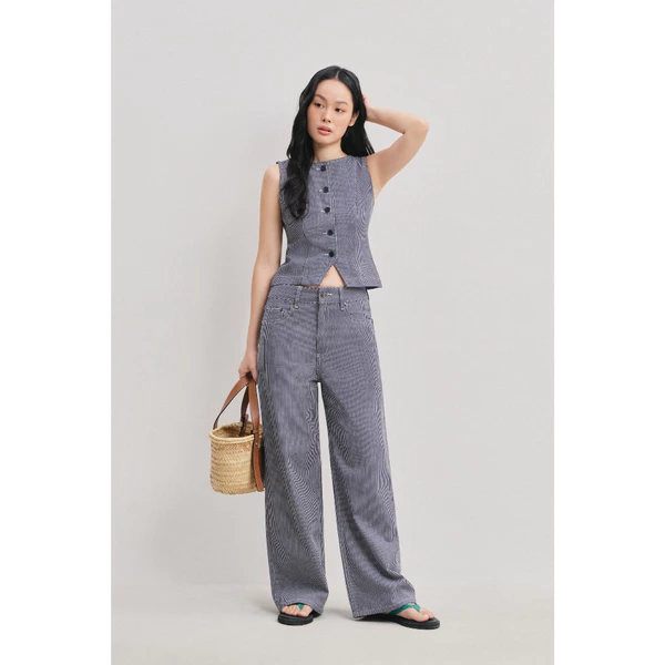 Quần Jeans nữ ống thẳng LIBÉ Denim Straight Leg 7817