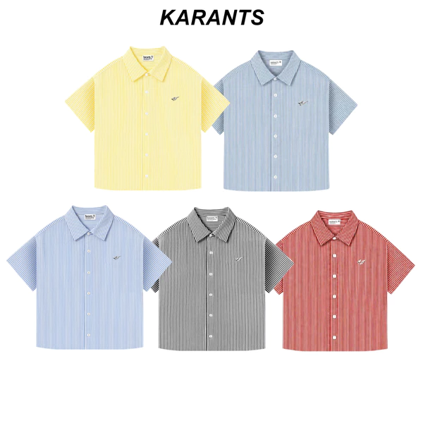 [ Restock Nhiều ] Karants Áo Sơ Mi Boxy Trơn Vải Oxford Gắn Thanh Kim Trơn Nam Nữ Unisex - KR264