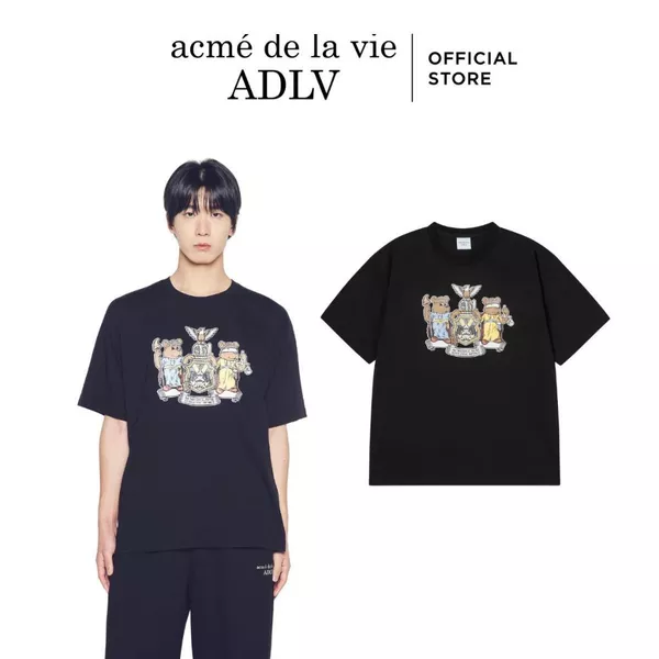 Áo Thun ADLV NY Hommage dáng oversized màu Đen - Hàng chính hãng