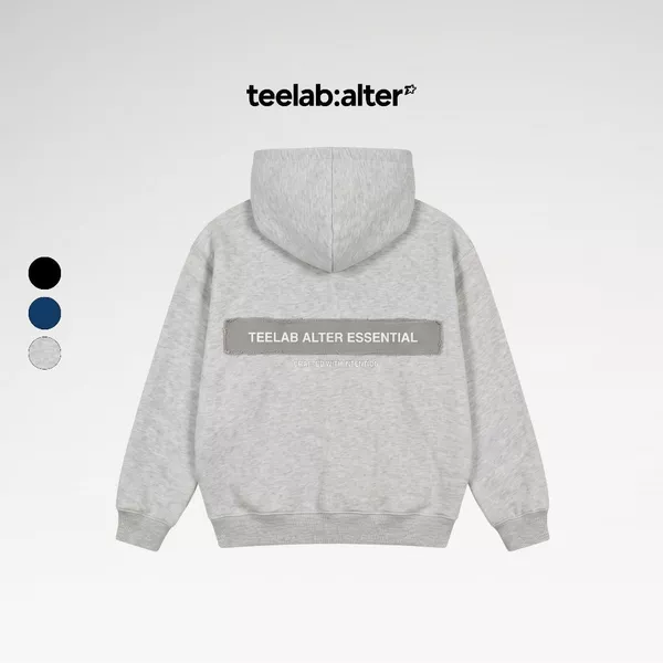 Hoodie nỉ bông Teelab Alter Relaxed Fit Fleece Essentials FW26 Hoodie HD145