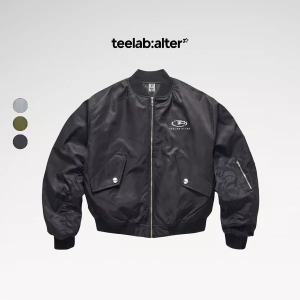 Áo Khoác Bomber Teelab Alter Oversized Nylon Essentials FW26 Bomber AK151