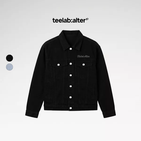Áo Khoác Jean Teelab Alter Regular Denim Essentials FW26 Jacket AK150