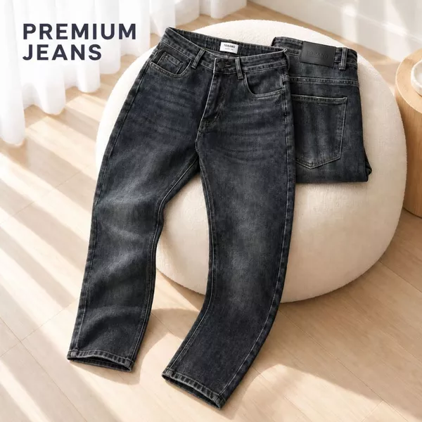 Quần Jeans nam PREMIUM JEANS TORANO dáng basic Slim Co Giãn Tốt, Không Bai Xù, Phom Trẻ Trung GABJ301