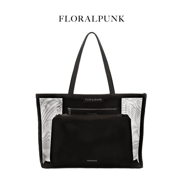 [NEW] Túi xách Floralpunk Everyday Mesh Tote - Chất liệu lưới/da PU cao cấp - Đeo vai/xách tay
