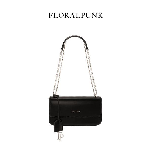 [NEW] Túi Xách Floralpunk Amelie Bag - Black - Chất liệu da PU - Đeo chéo / đeo vai