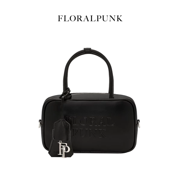 [NEW] Túi xách Floralpunk Berlin Mini Briefcase - Black - Chất liệu da PU cao cấp - Đeo chéo/ Đeo vai/ Xách tay