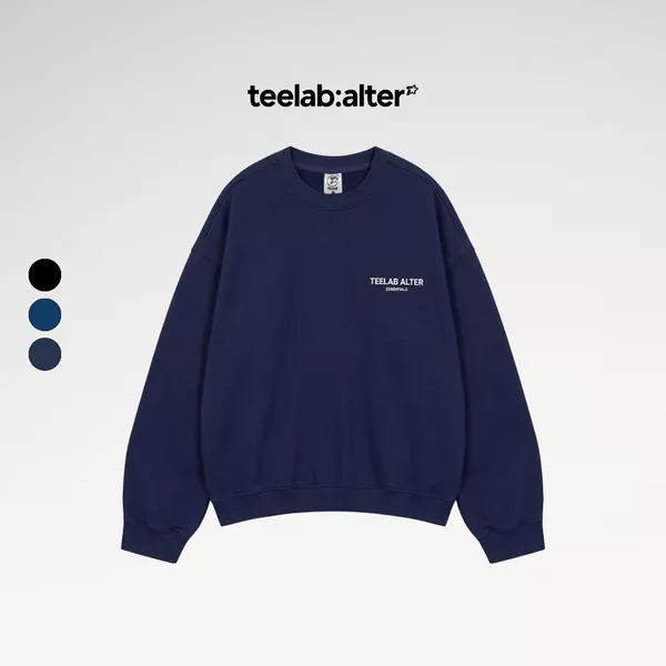 Áo Nỉ Teelab Alter Regular Velvet Fleece Essentials Sweater HD150