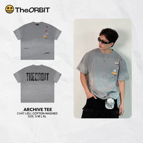 Áo Thun Nam Nữ The ORBIT Archive Tee - Local Brand Chính Hãng