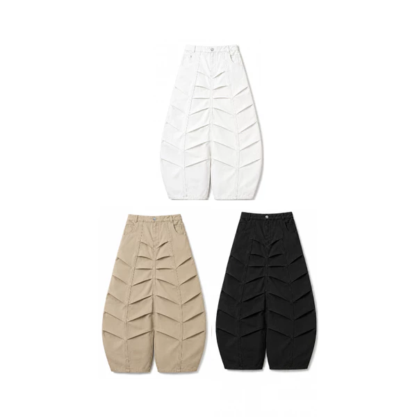 Quần RANVERBAE KAIHO WING Pants WHITE / BLACK / BEIGE