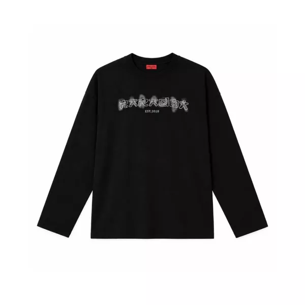 Áo thun form Oversized NOIR LONGSLEEVE TEE Pip Lụa PARADOX AT6P0702
