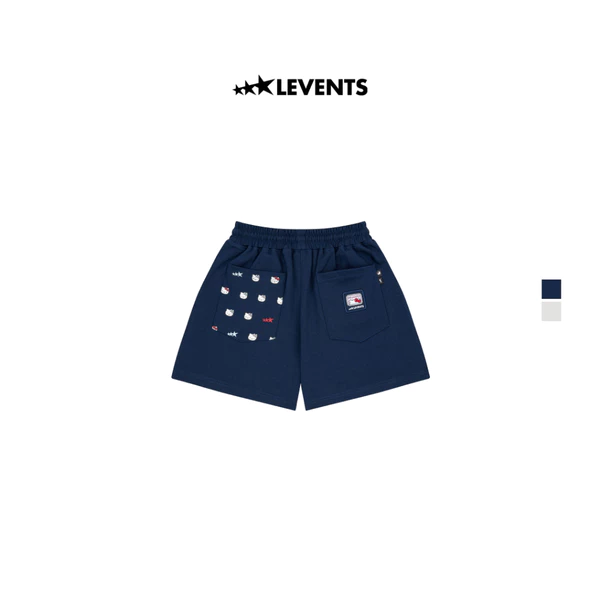 Levents® x Hello Kitty | Quần Đùi  Emoji Pattern Shortpants