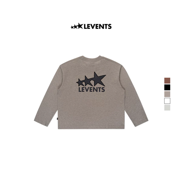 Áo Thun Tay Dài Levents® Signature Logo Long Sleeve Boxy Tee