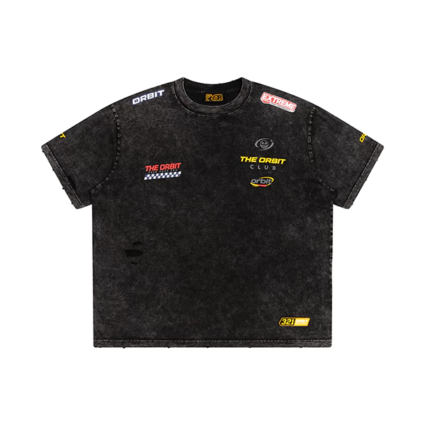 Áo Thun The ORBIT REDLINE WASHED TEE - Form Oversize - Local Brand Chính Hãng
