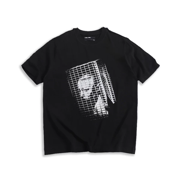 Áo Thun Goldie "DECISON" 100% Cotton Màu Đen