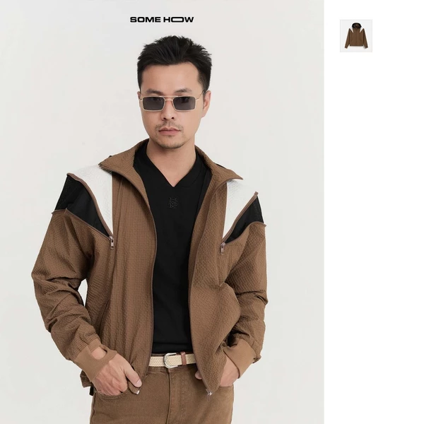 [New10] Áo Khoác Parachute Color V2 Summer Chất Liệu Dù Gió Caro Năng Động Thoải Mái, AK0108 SOME HOW STORE