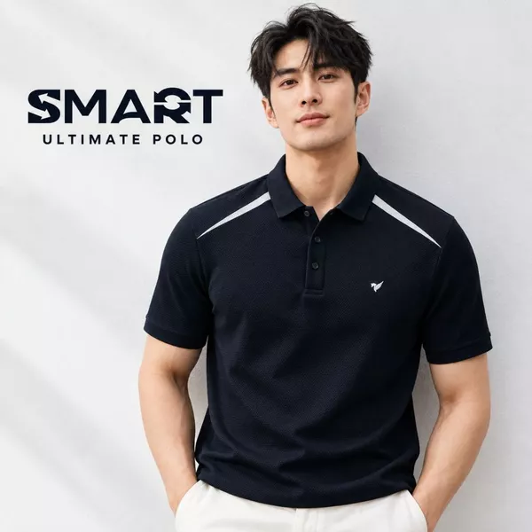 Áo polo nam thể thao can vai ULTIMATE POLO TORANO chuẩn form, mỏng nhẹ, thoáng mát, nhanh khô FSTP001