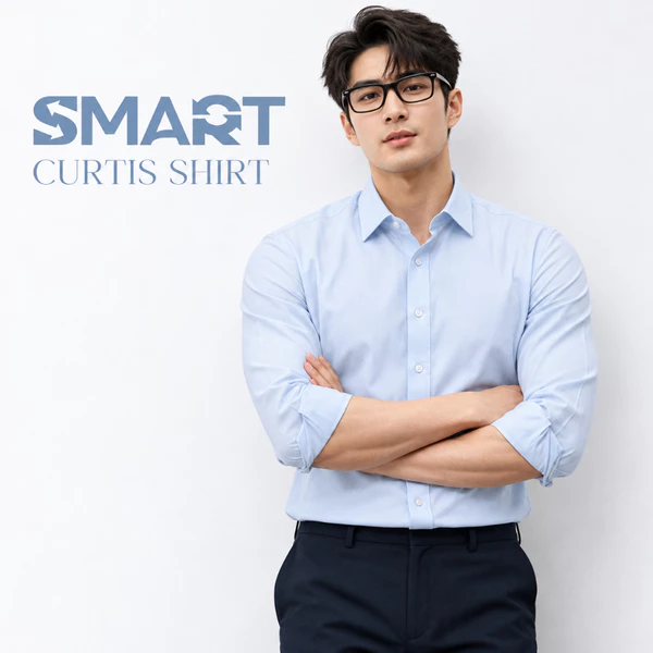 Áo sơ mi nam CURTIS SHIRT TORANO dài tay, form chuẩn, trơn lịch lãm, nam tính DATB614 - EATB061 - GATB011