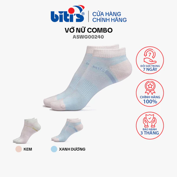 Vớ nữ Biti's Combo 2 ASWG00240