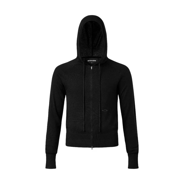 KNIT FULLZIP HOODIE / HOODIE ZIP KNIT / GAMBLE WORLDWIDE