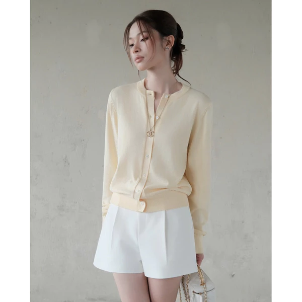 RUBIES Kaya Short - Quần Ngắn Nữ Vải Cotton Lạnh Cạp Lưng Mỹ